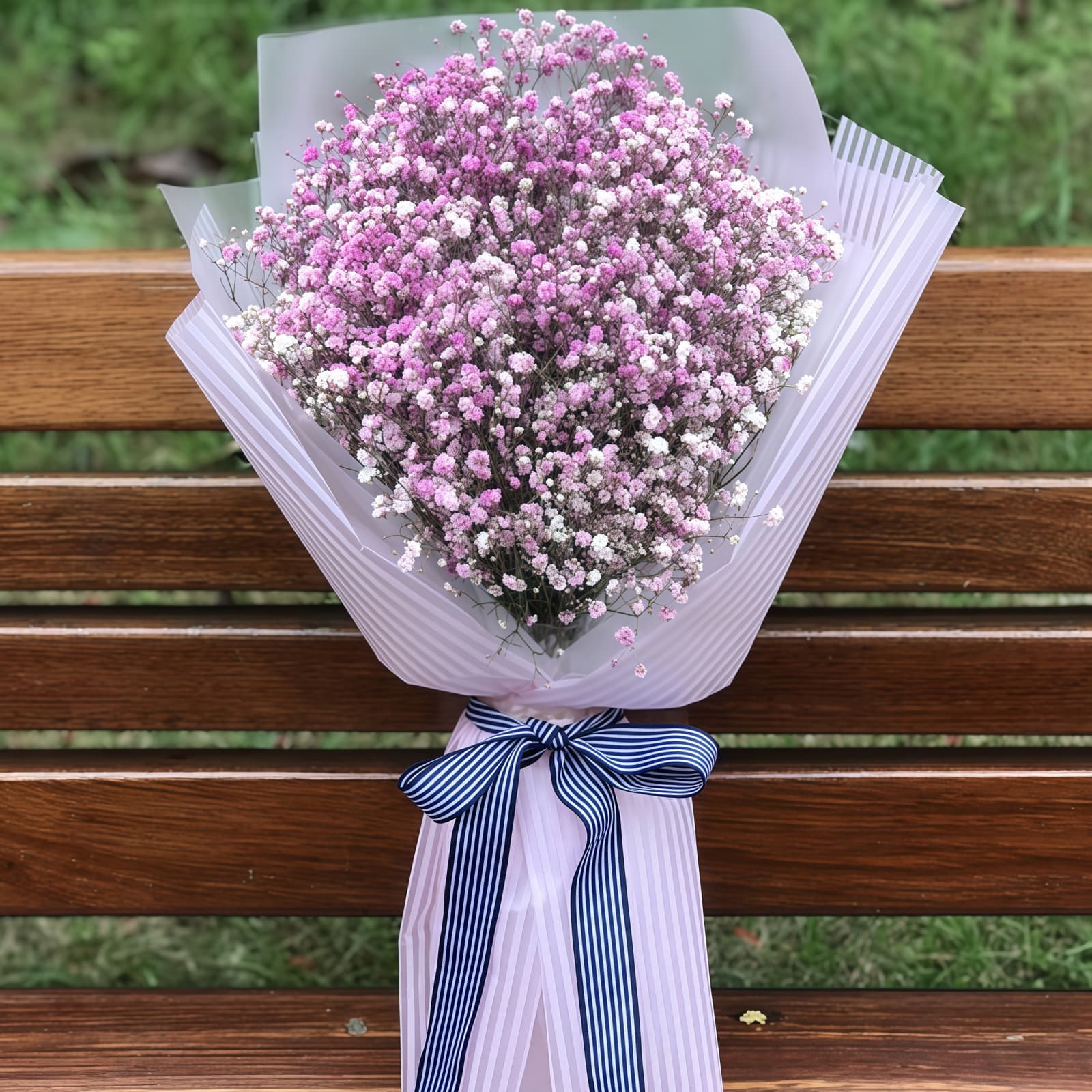 Baby’s Breath Bouquet – Pink Dream Pink Dream Baby's Breath Bouquet | Romantic Floral Gift