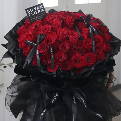 99 Red Roses Bouquet – Grand Romance 99 Red Roses Bouquet - Grand Romance | Luxury Romantic Gift