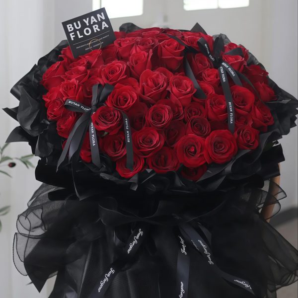 99 Red Roses Bouquet - Grand Romance | Luxury Romantic Gift