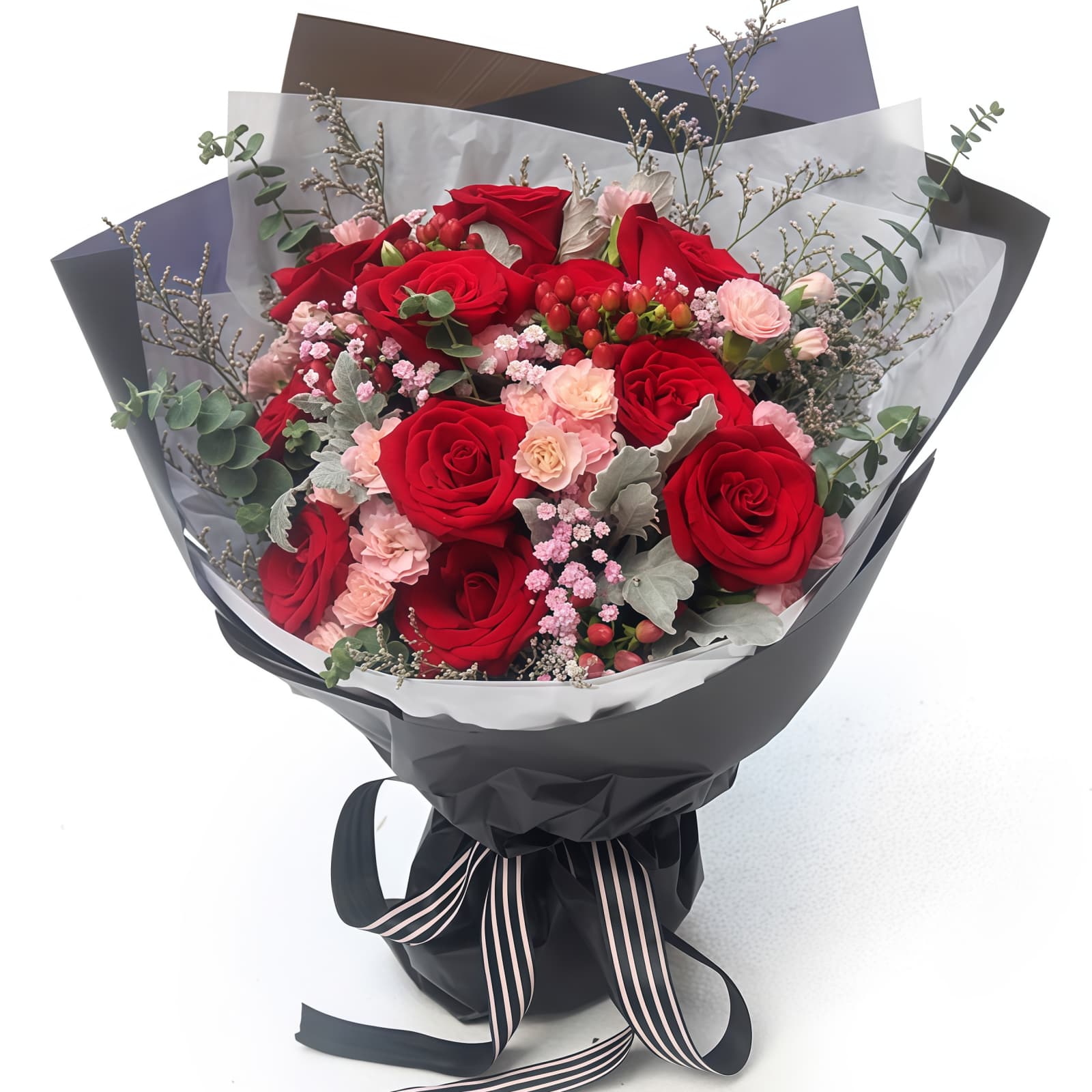 11 Red Roses Bouquet – Timeless Romance – 1 11 Red Roses Bouquet - Timeless Romance | Elegant Floral Gift - 1
