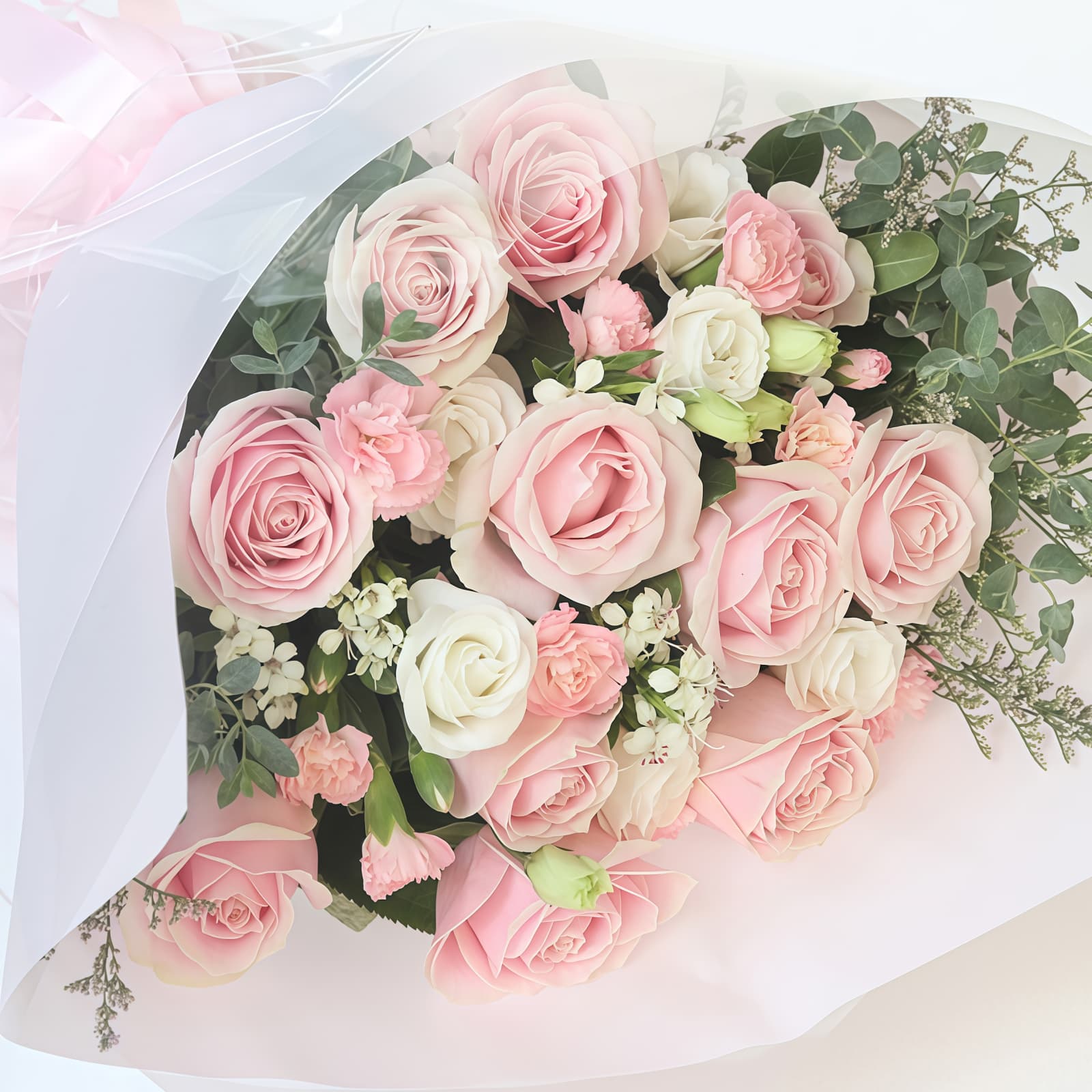 天使的心跳 · 粉玫瑰花束 11 Pink Roses Bouquet - Angelic Bloom | Romantic Floral Gift - 2