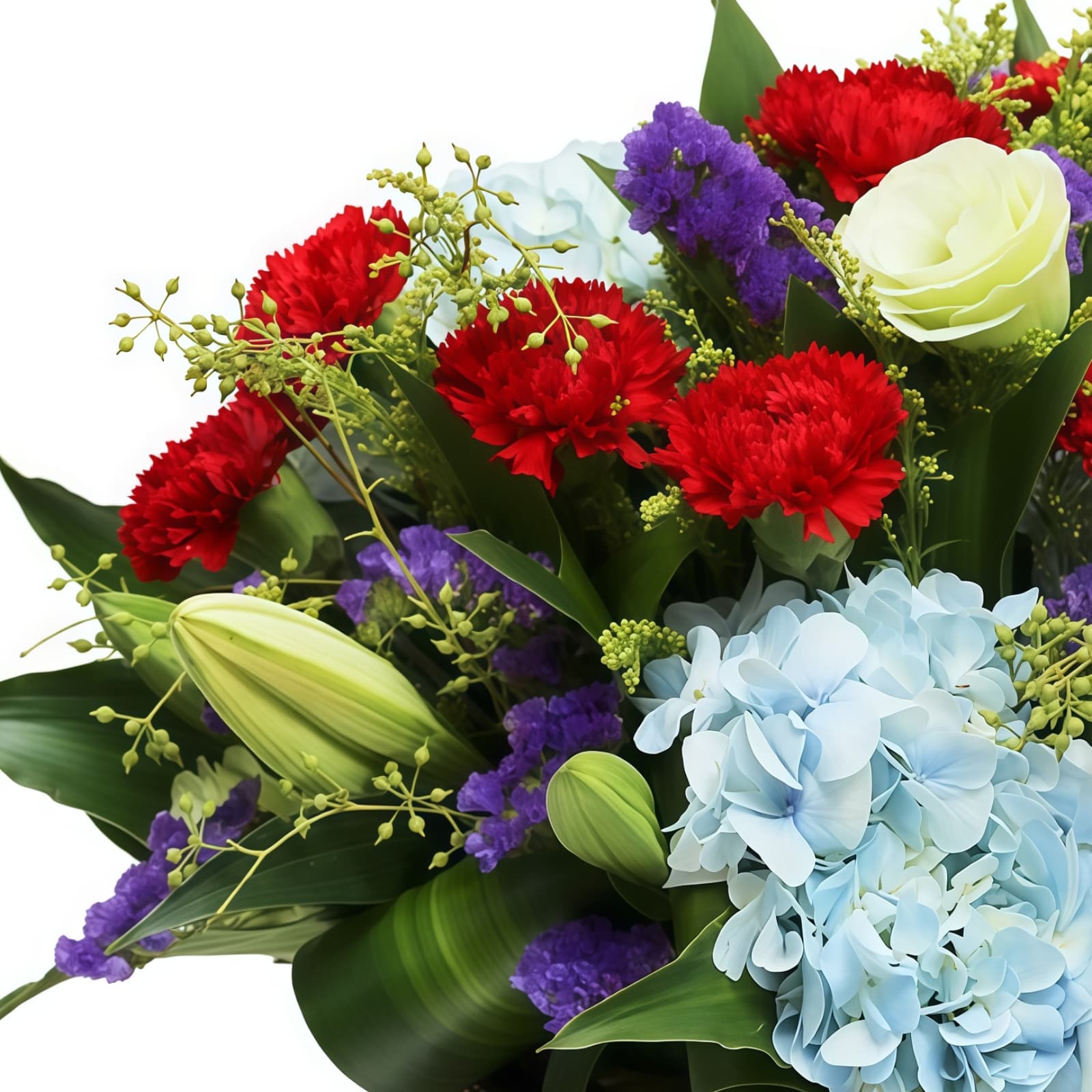 Mixed Flowers Bouquet - Vibrant Harmony | Premium Floral Arrangement - 4
