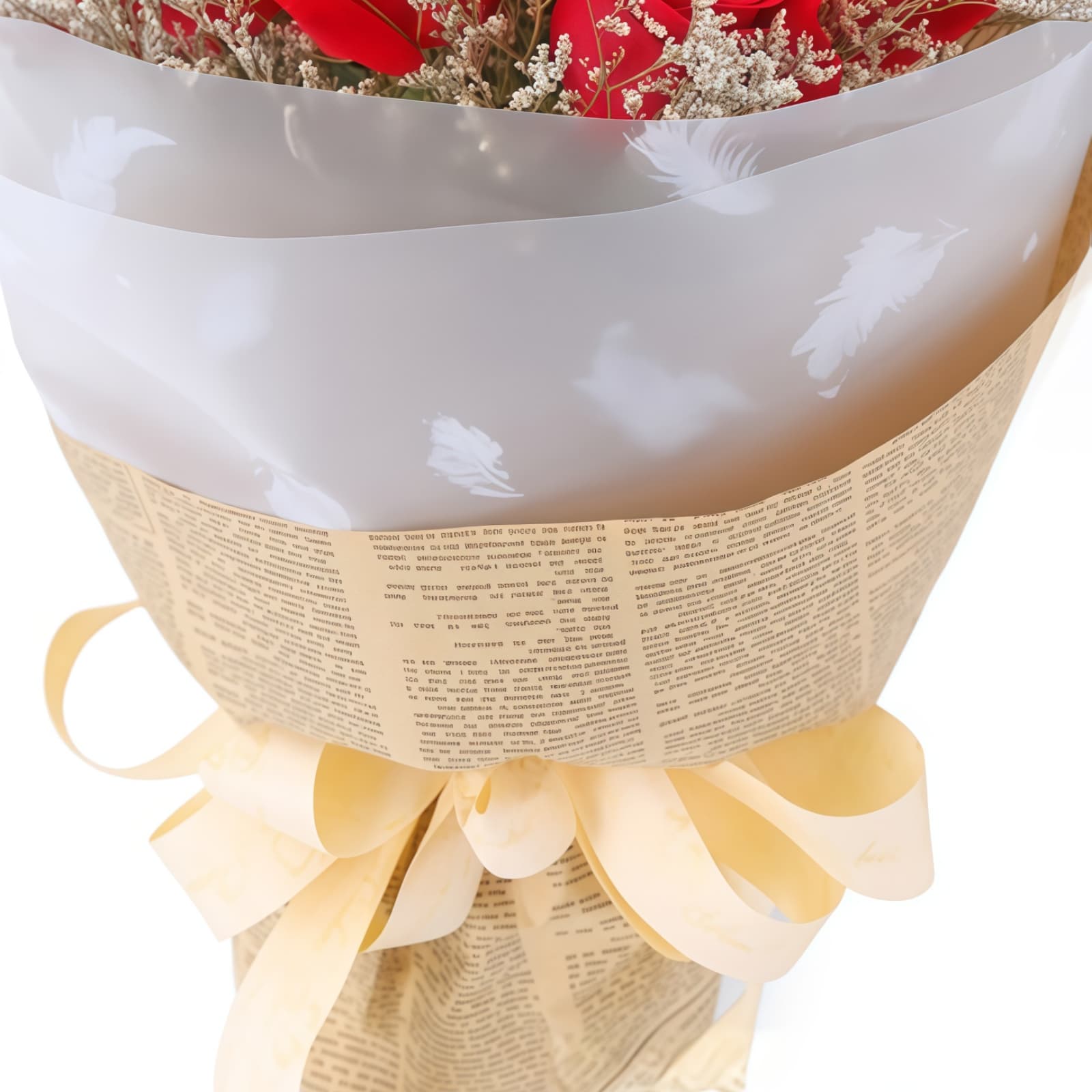 19 Red Roses Bouquet - Classic Romantic Flower Gift - 4
