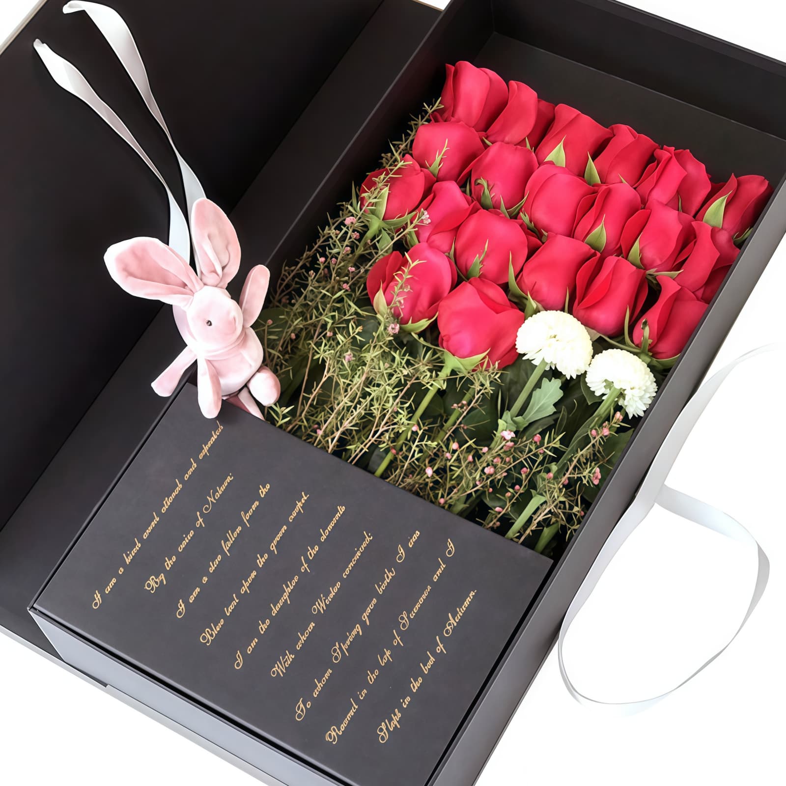 20 Roses Bouquet – Playful Delight – 1 20 Roses Bouquet - Playful Delight | Romantic Gift with Whimsical Touches - 1