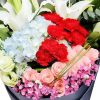 Sweet Romance Mixed Floral Bouquet | Premium Roses & Hydrangea Gift - 2