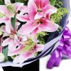 心花怒放 · 19朵粉百合花束 19 Pink Lilies Bouquet - Heartfelt Joy | Fresh Floral Arrangement - 2