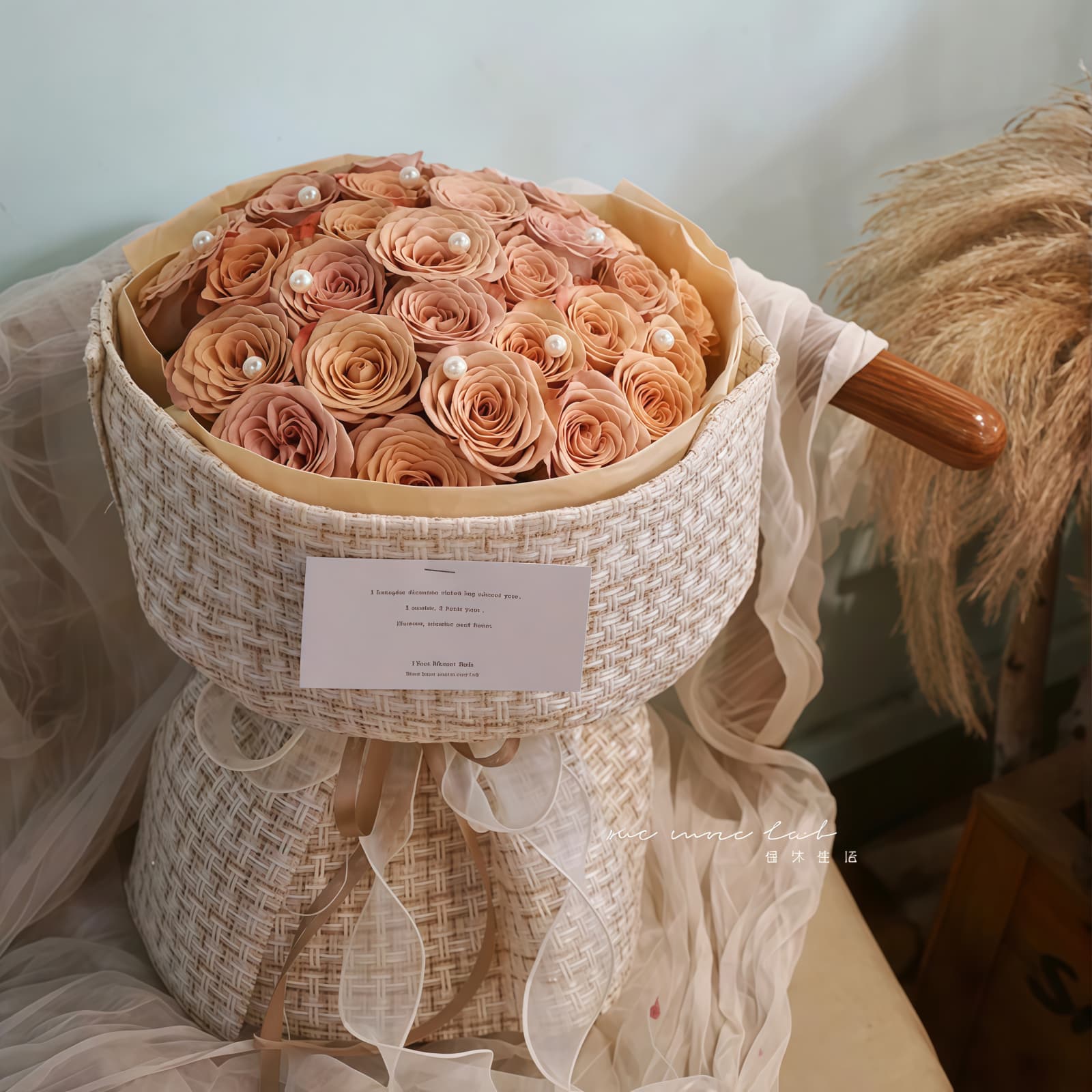 33 Cappuccino Roses Bouquet – Eternal Bond 33 Cappuccino Roses Bouquet - Eternal Bond | Elegant Floral Gift