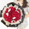静水流深 · 33朵红玫瑰花束 33 Red Roses Bouquet - Profound Love | Romantic Floral Gift