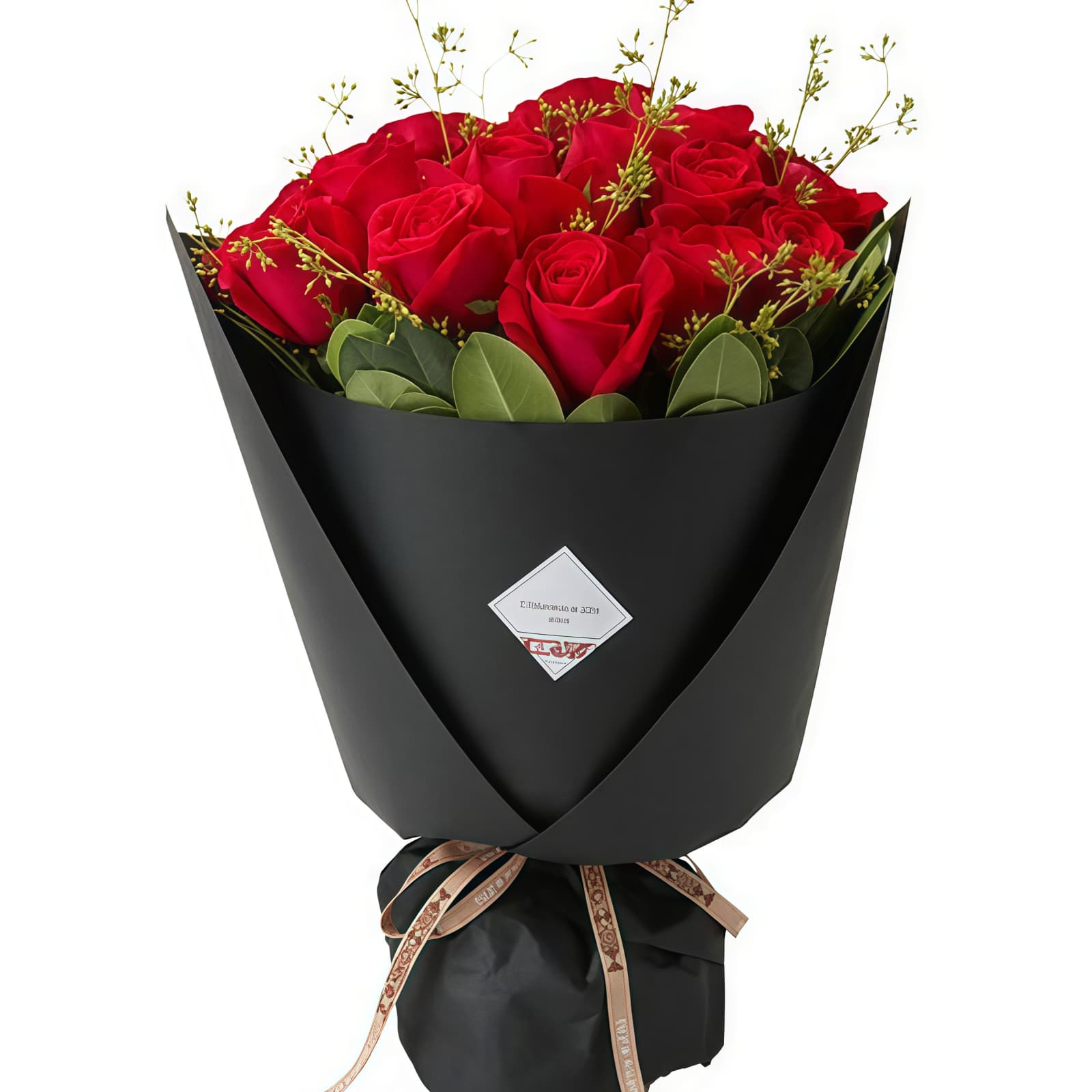 19 Red Roses Bouquet – Timeless Romance – 1 19 Red Roses Bouquet - Timeless Romance for Anniversaries & Love - 1