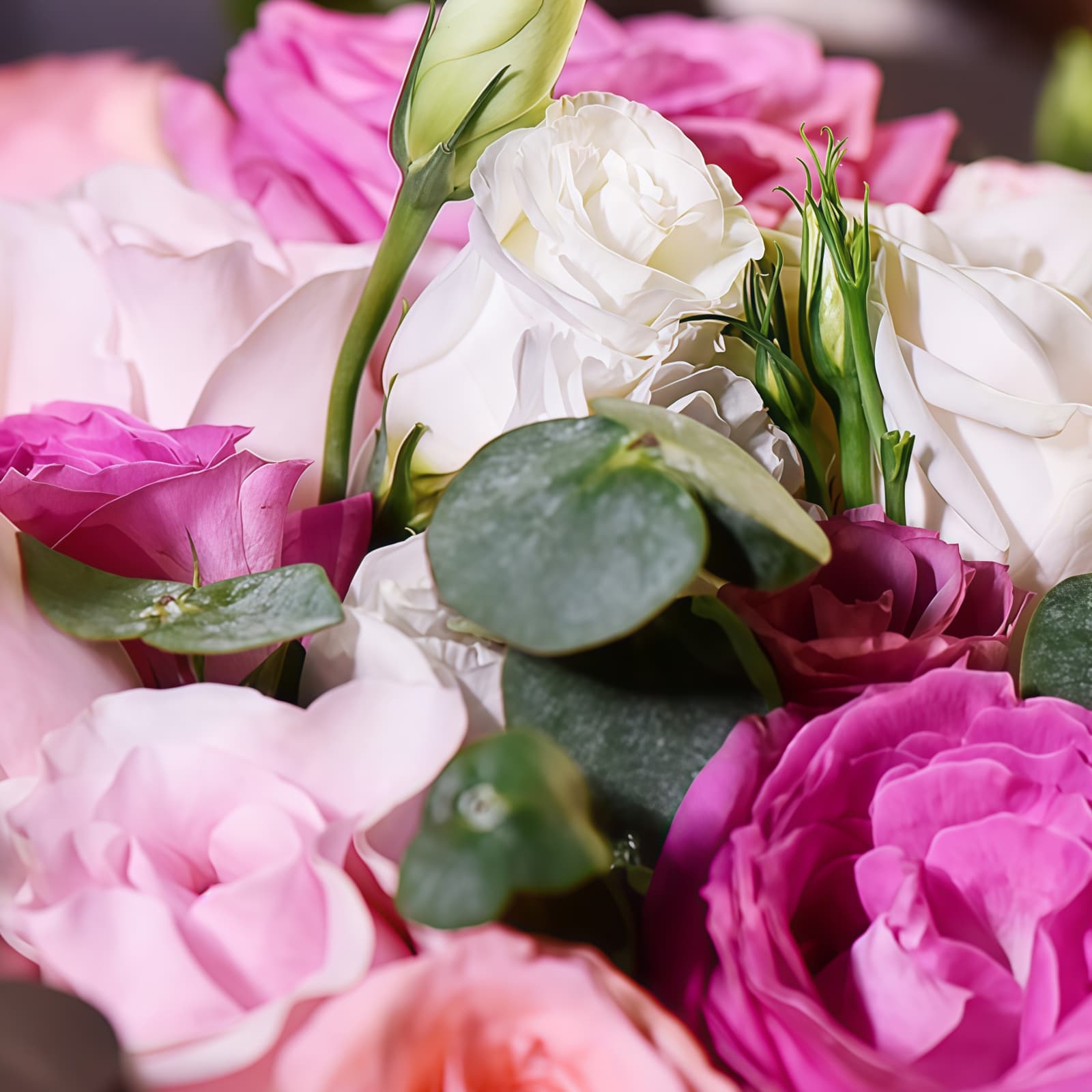 多彩的季节 · 33枝高端混搭花束 33 Stems Mixed Roses & Tulips Bouquet | Vibrant Season Floral Arrangement - 5