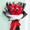 19 Red Roses Bouquet - Sweet Token | Romantic Floral Gift - 1