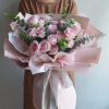 19 Pink Roses Bouquet - Sweet Romance | Elegant Floral Gift - 1