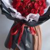 浓烈的爱 · 红玫瑰手捧花 19 Red Roses Bouquet - Deep Passion | Romantic Floral Gift - 2