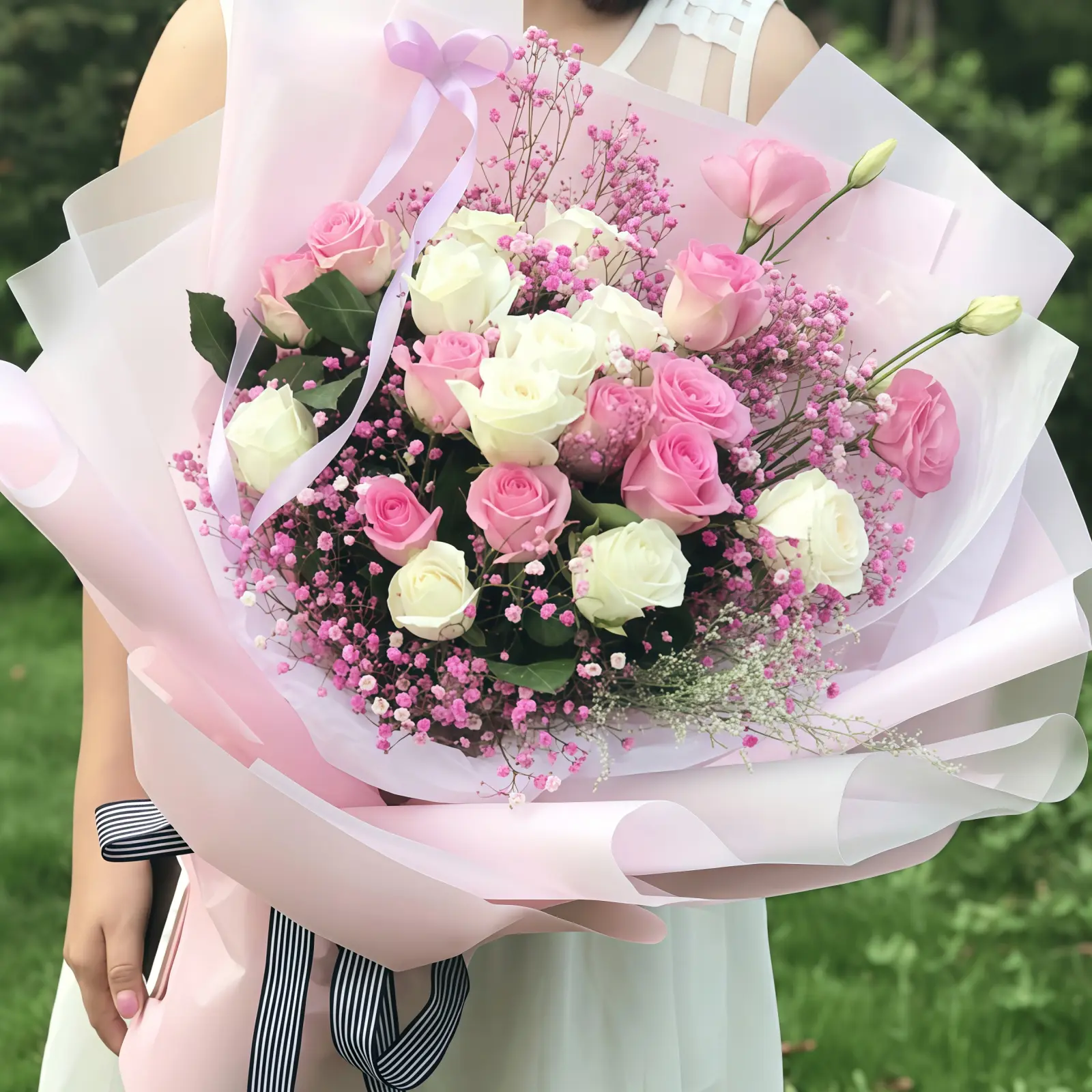 38 Roses Bouquet – Heartfelt Warmth – 1 38 Roses Bouquet - Heartfelt Warmth | Elegant Floral Arrangement - 1