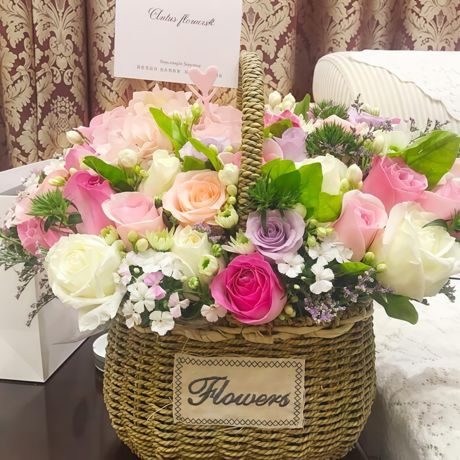 33 Mixed Roses Bouquet – Summer Breath 33 Mixed Roses Bouquet - Summer Breath | Elegant Floral Arrangement