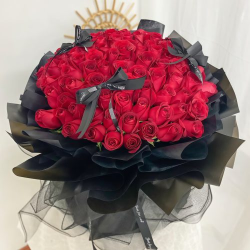 99 Red Roses Bouquet – Eternal Love 99 Red Roses Bouquet - Eternal Love | Luxury Romantic Flower Gift