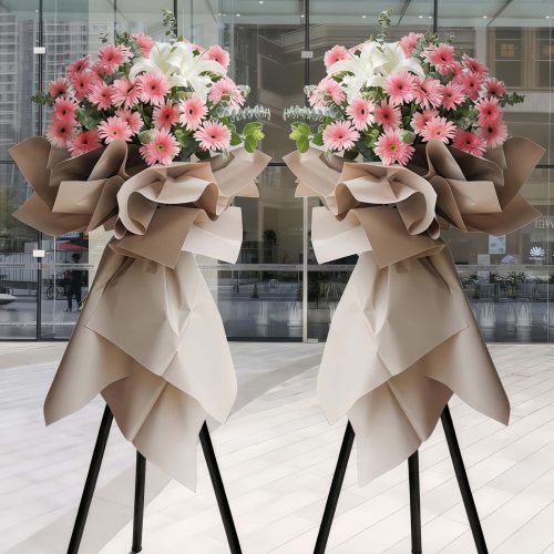 11 Pink Roses & Gerberas Bouquet - Buy 1 Get 1 Free | Sweet Romance