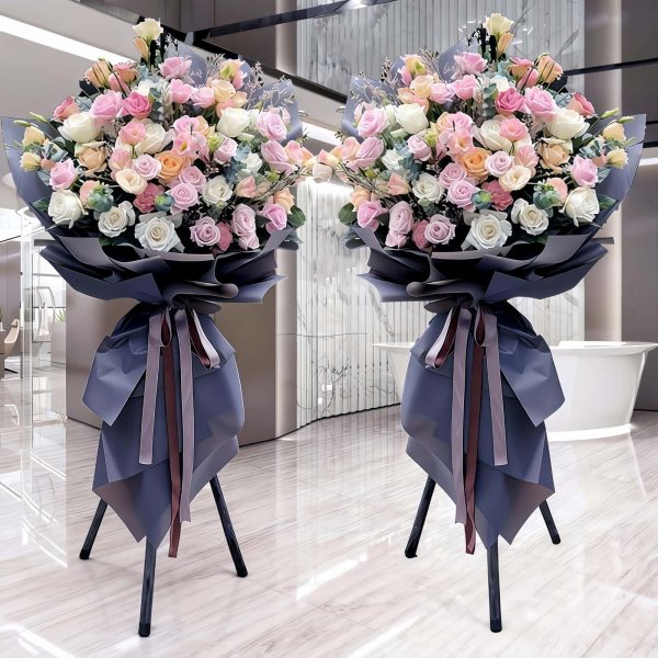 富贵吉祥 · 买一送一 19 Red Roses Bouquet - Prosperous Love | Buy 1 Get 1 Free