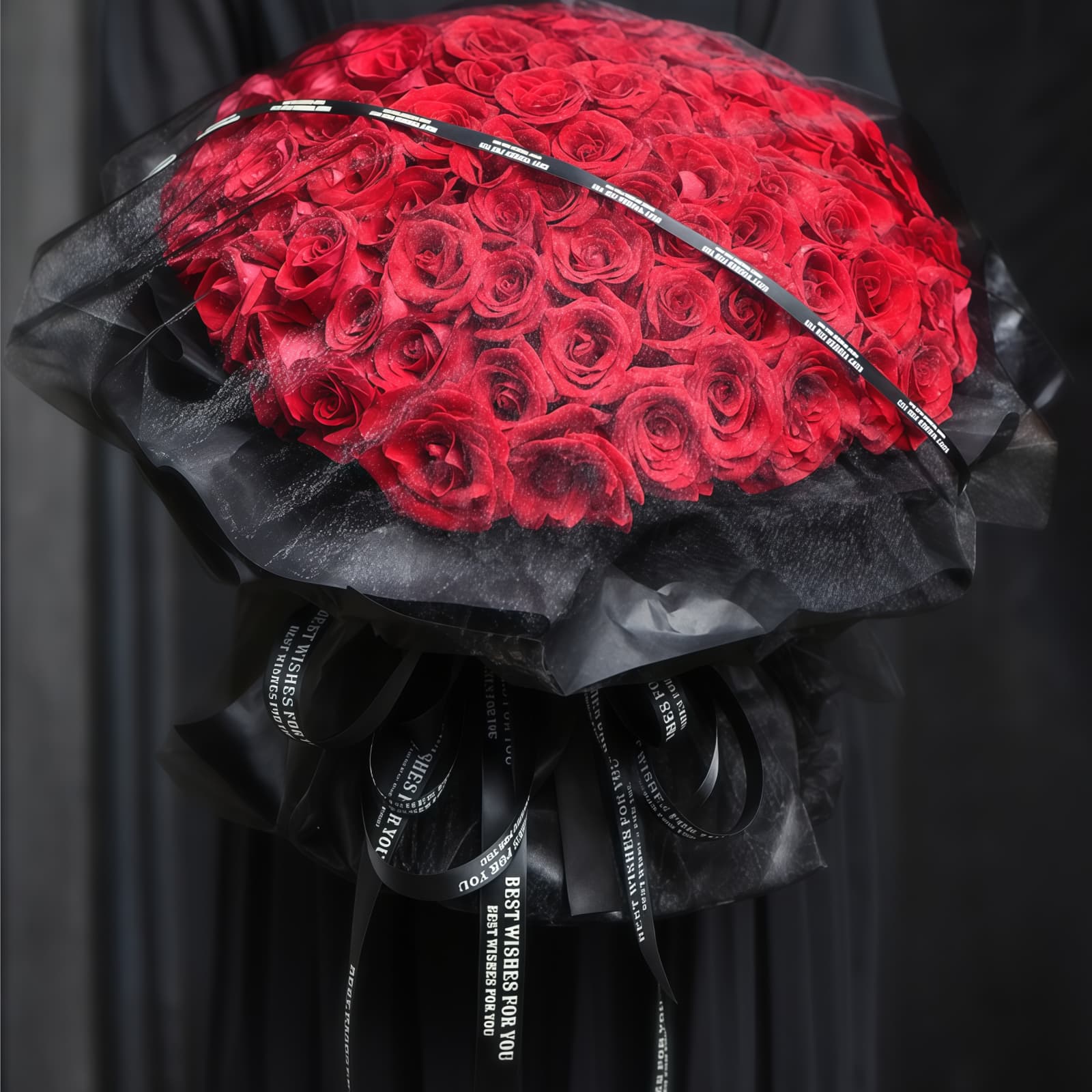 99 Red Roses Bouquet – True Devotion – 1 99 Red Roses Bouquet - True Devotion | Luxury Romantic Gift - 1