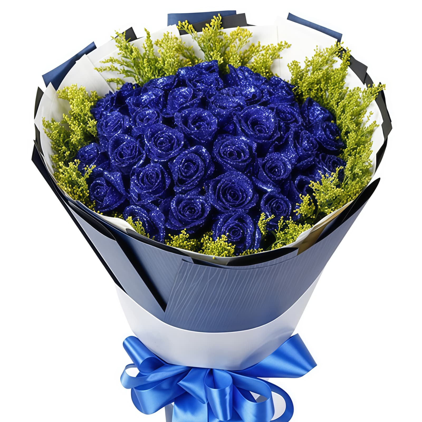 33 Blue Roses Bouquet – Serene Romance 33 Blue Roses Bouquet - Serene Romance | Enchanting Floral Gift